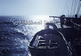 Strathnaver in the Great Australian Bight 22 Jan 1962